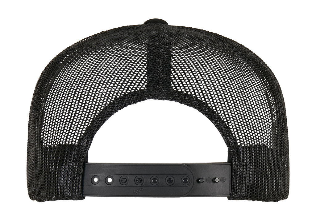 Classic Curved Foam Trucker Cap – White Front - Vue 3