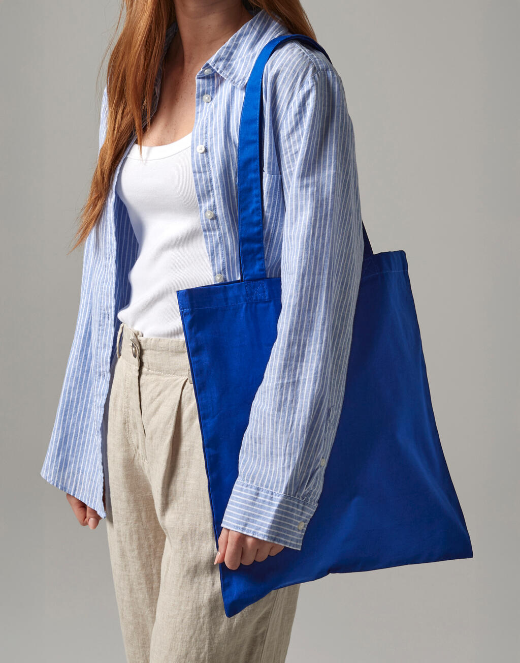 Organic Premium Cotton Tote - Vue 3
