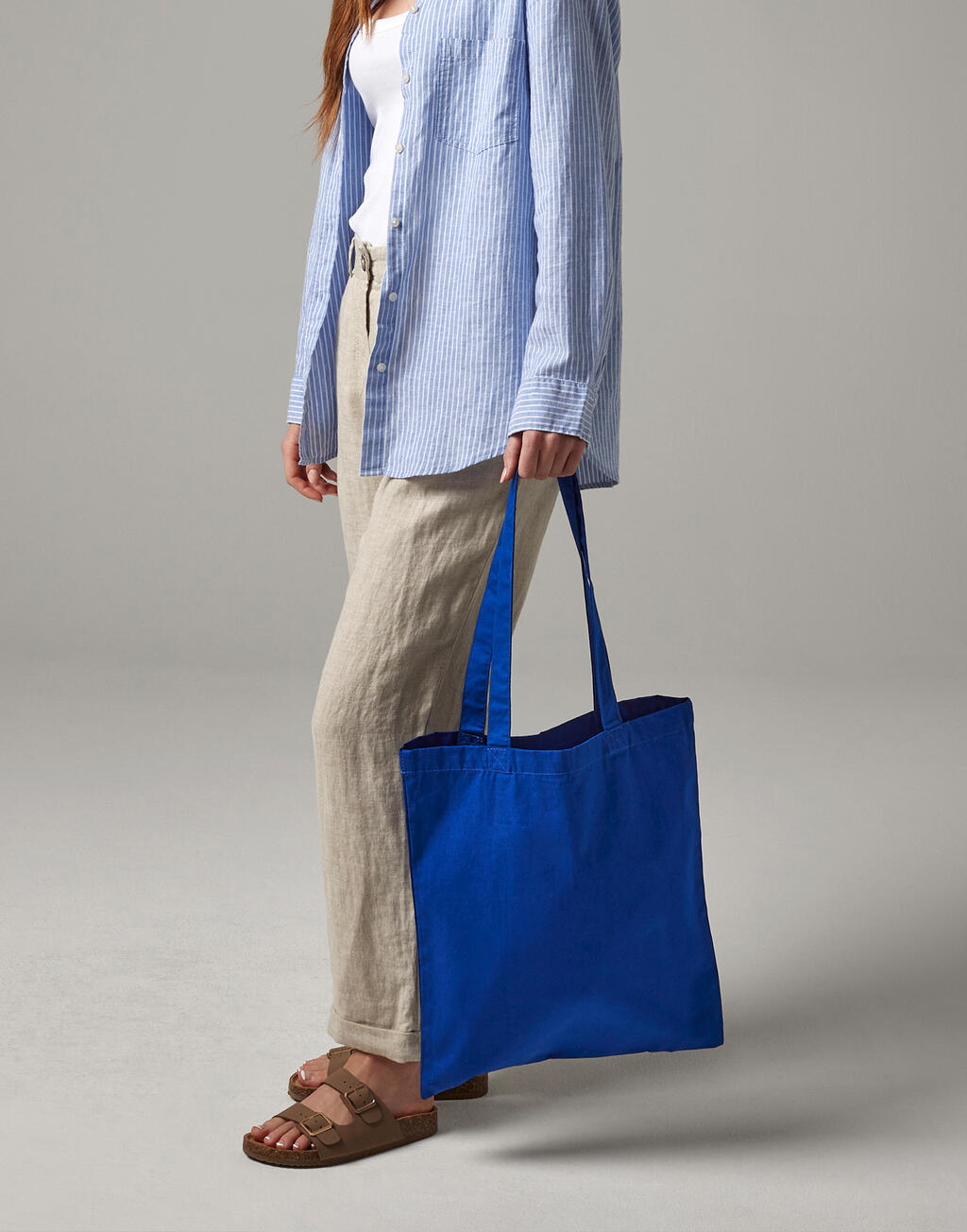 Organic Premium Cotton Tote - Vue 4