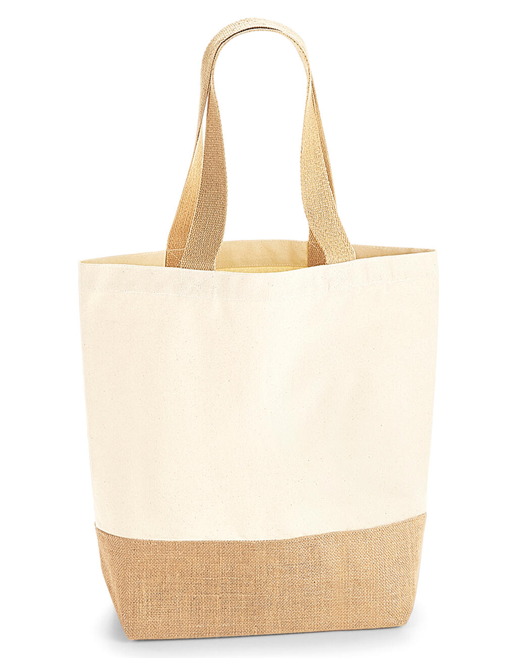 Jute Base Canvas Shopper - Vue 3