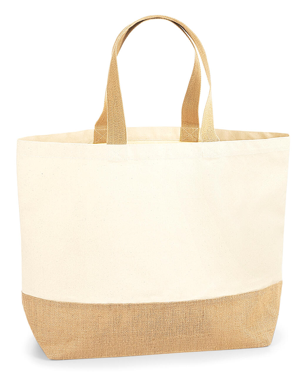 Jute Base Canvas Tote XL - Vue 3