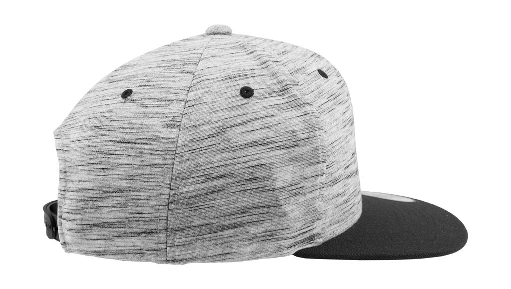 Stripes Melange Crown Snapback - Vue 3