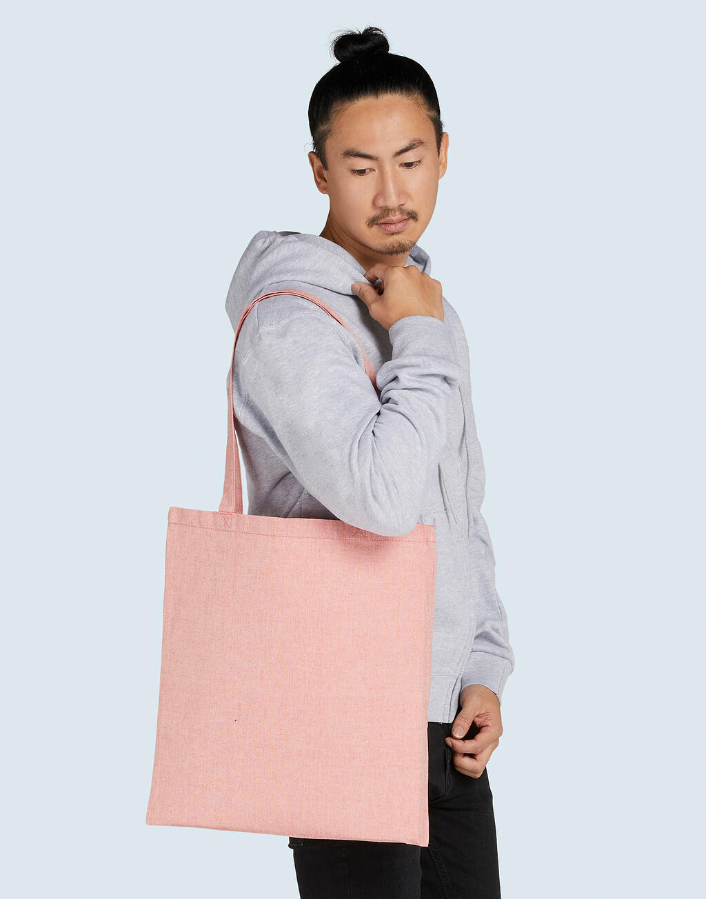 Recycled Cotton/Polyester Tote LH - Vue 2