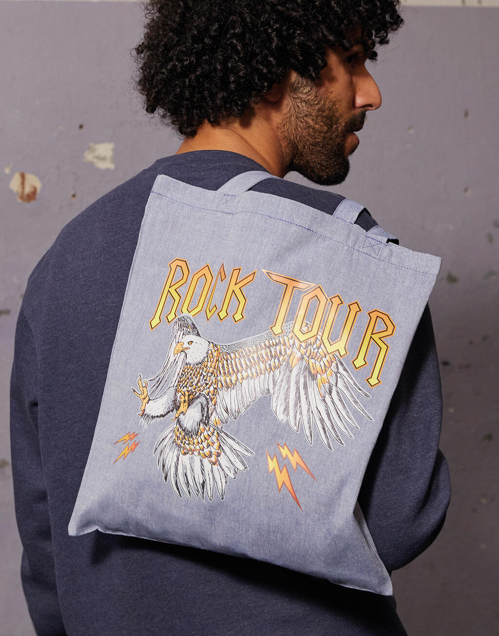 Recycled Cotton/Polyester Tote LH - Vue 4