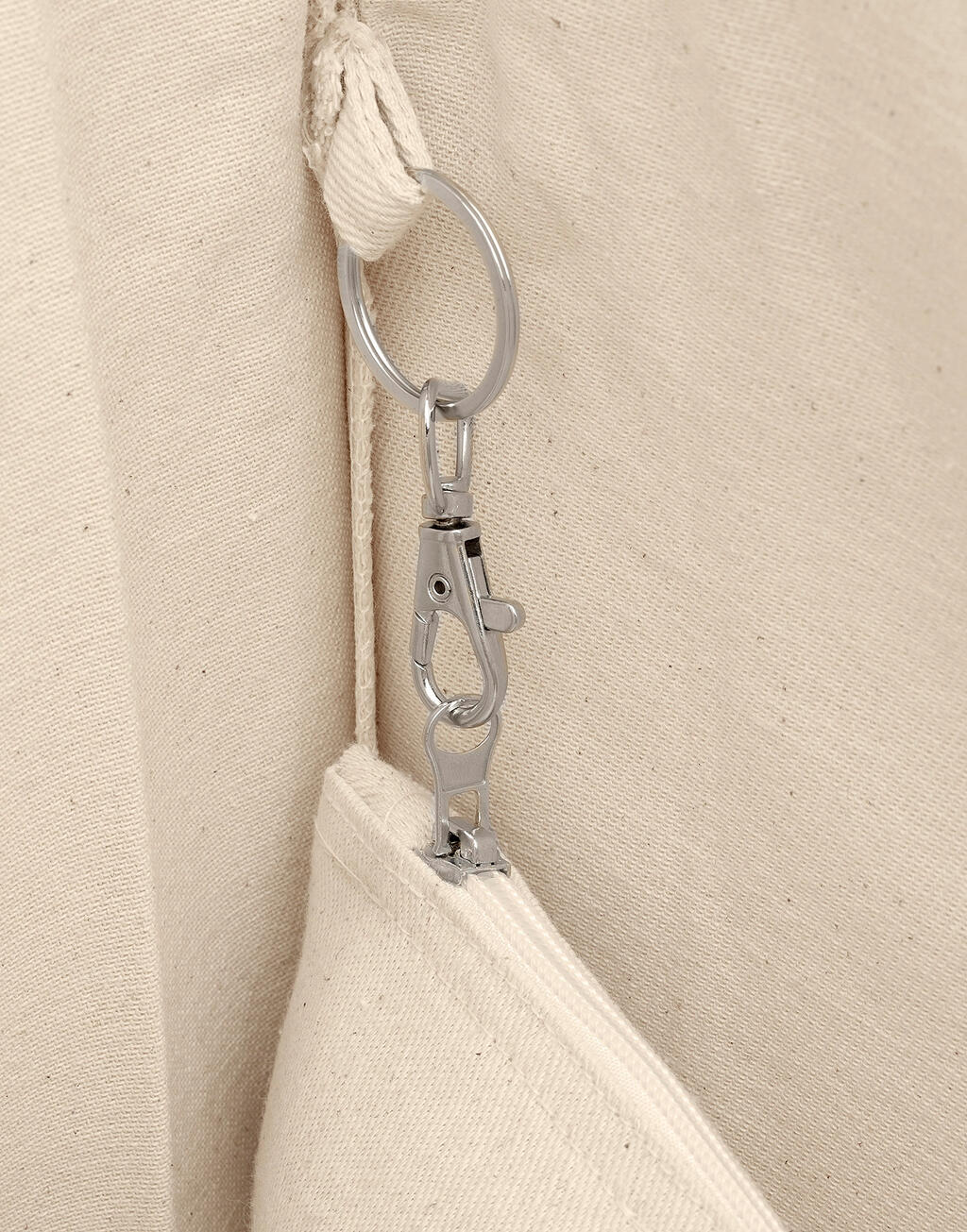 Canvas Wide Shopper with Fold LH - Vue 4