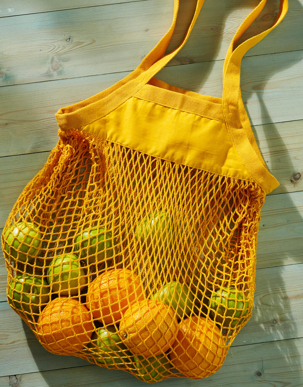 Organic Cotton Mesh Grocery Bag - Vue 5