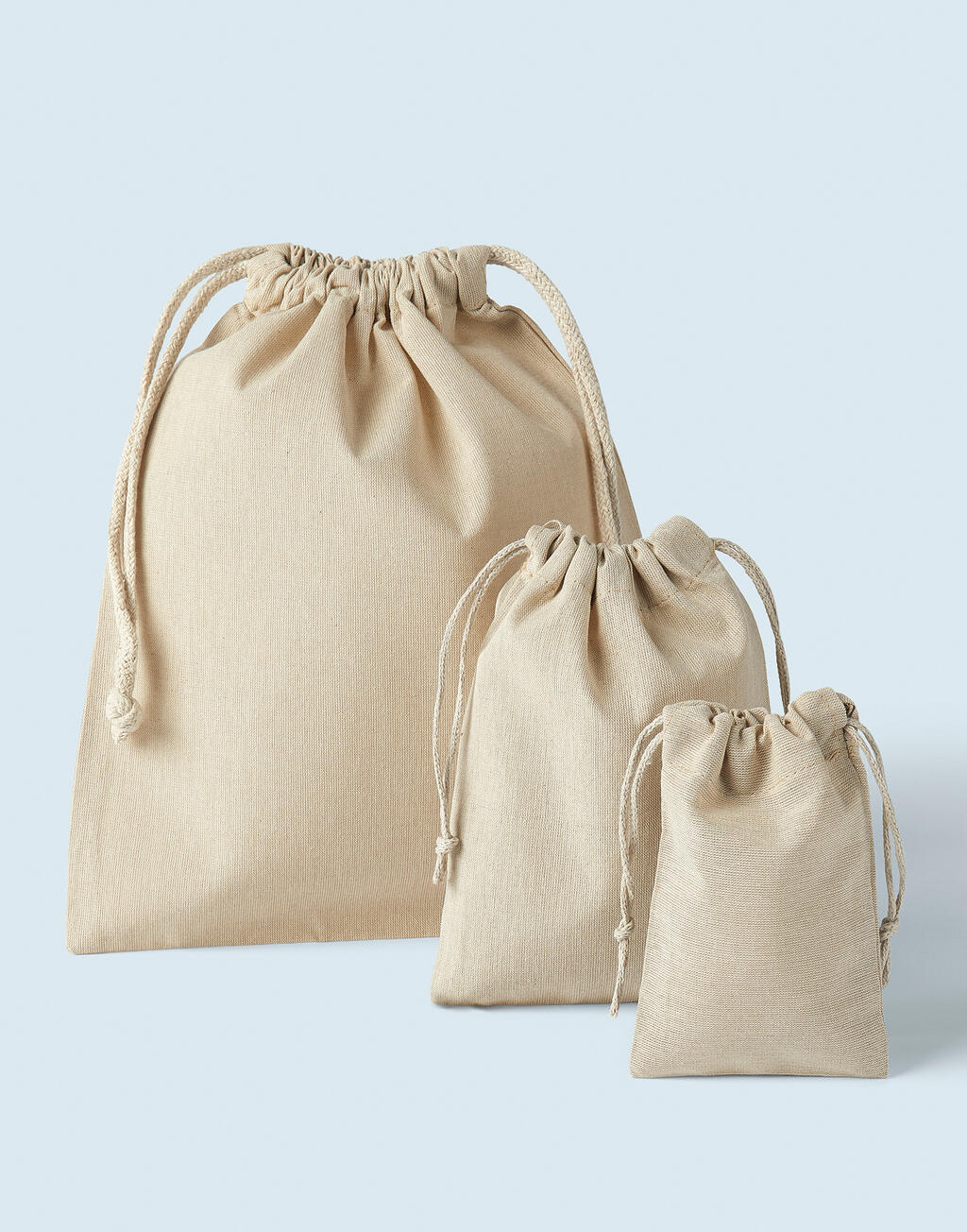 Recycled Cotton/Polyester Stuff Bag - Vue 3