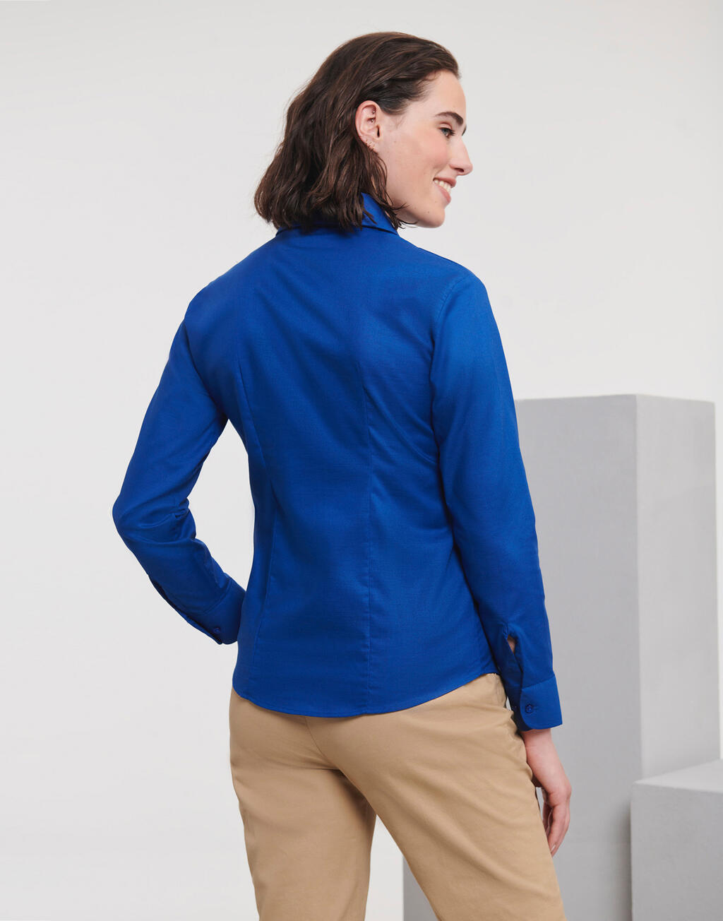Ladies' Classic Oxford Shirt LS - Vue 4