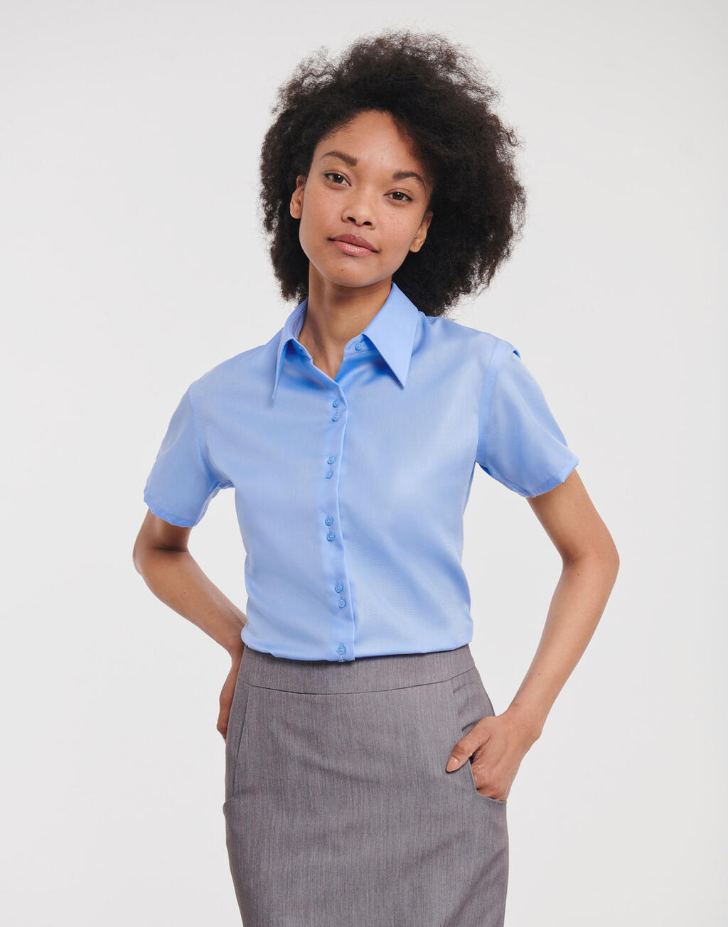 Ladies’ Short Sleeve Ultimate Non-iron Shirt - Vue 2