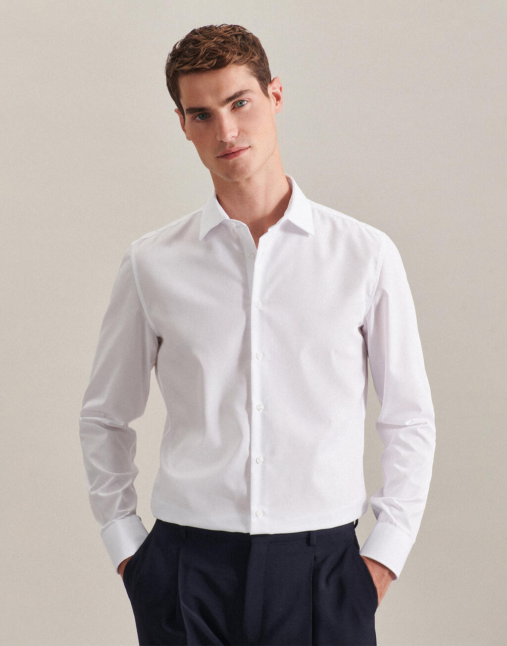Seidensticker Slim Fit 1/1 Business Kent - Vue 5