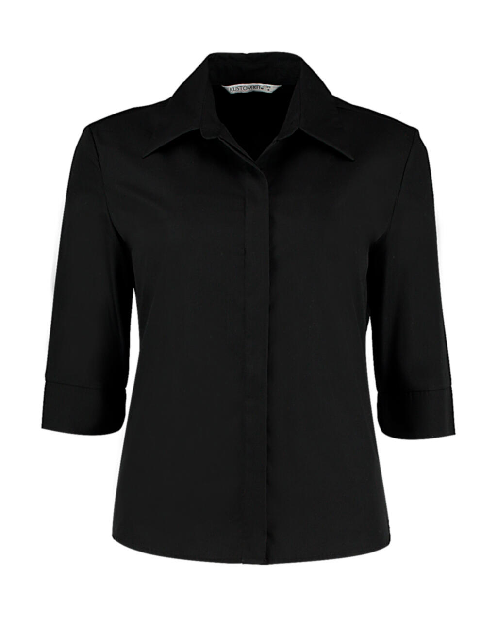 Women's Tailored Fit Continental Blouse 3/4 Sleeve - Vue 4