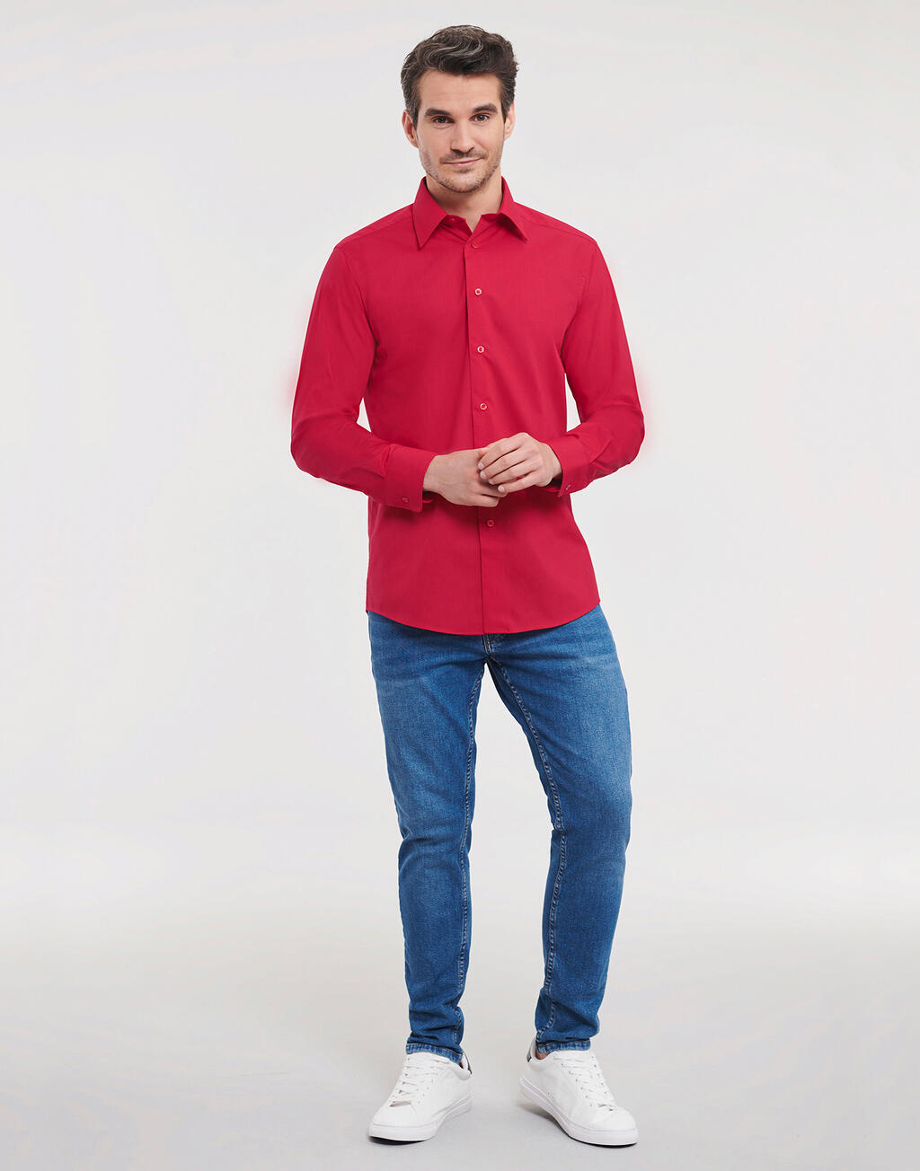 Tailored Poplin Shirt LS - Vue 3