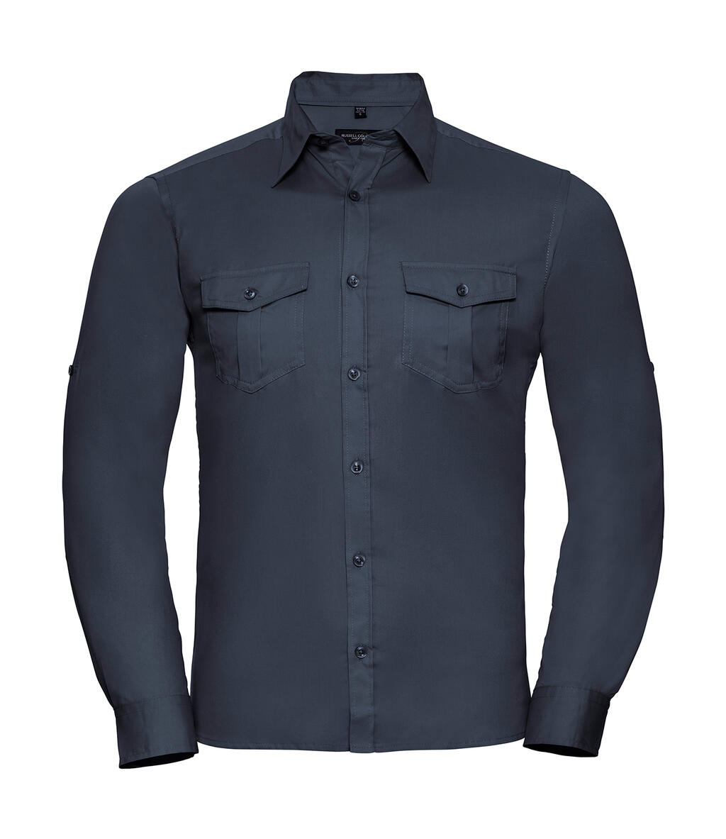 Men’s Roll Sleeve Shirt Long Sleeve - Vue 2