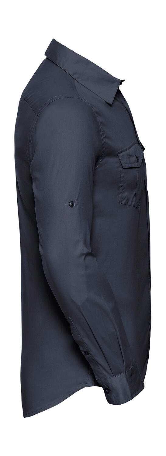 Men’s Roll Sleeve Shirt Long Sleeve - Vue 4