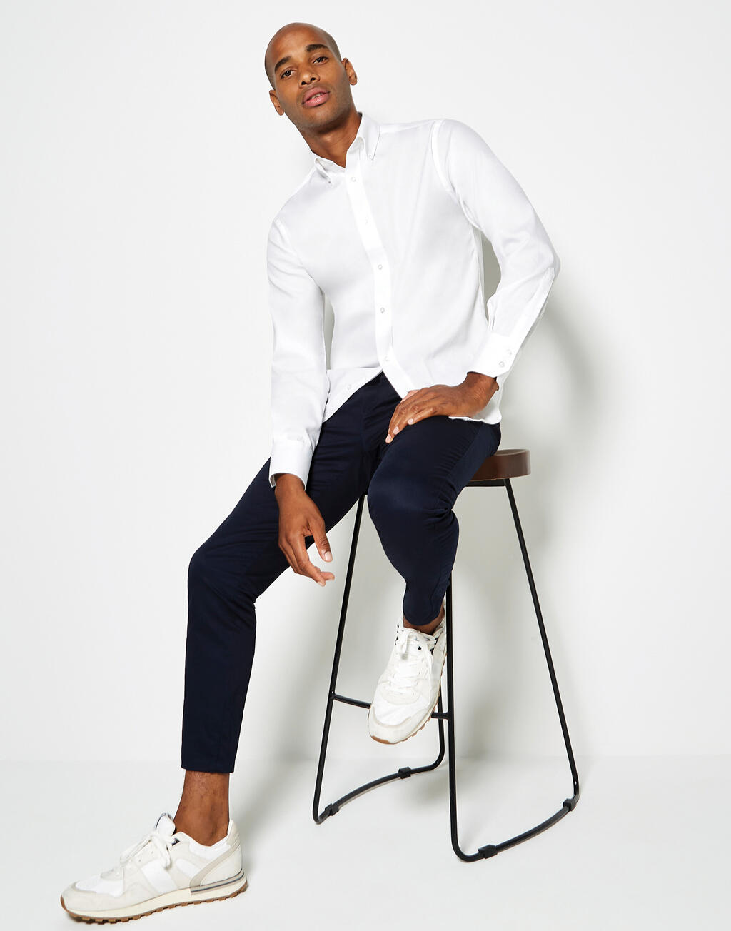 Tailored Fit Premium Oxford Shirt - Vue 4