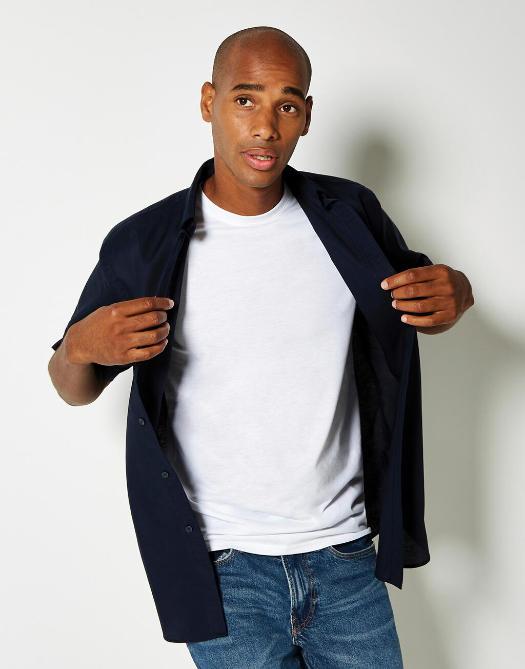 Classic Fit Workwear Oxford Shirt SSL - Vue 2
