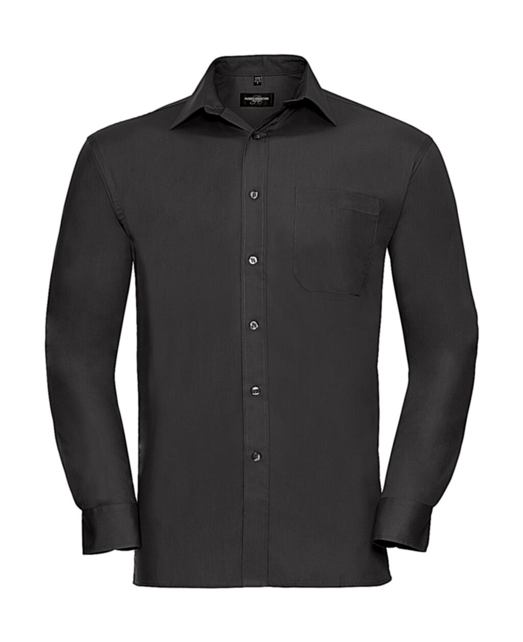 Cotton Poplin Shirt LS - Vue 5
