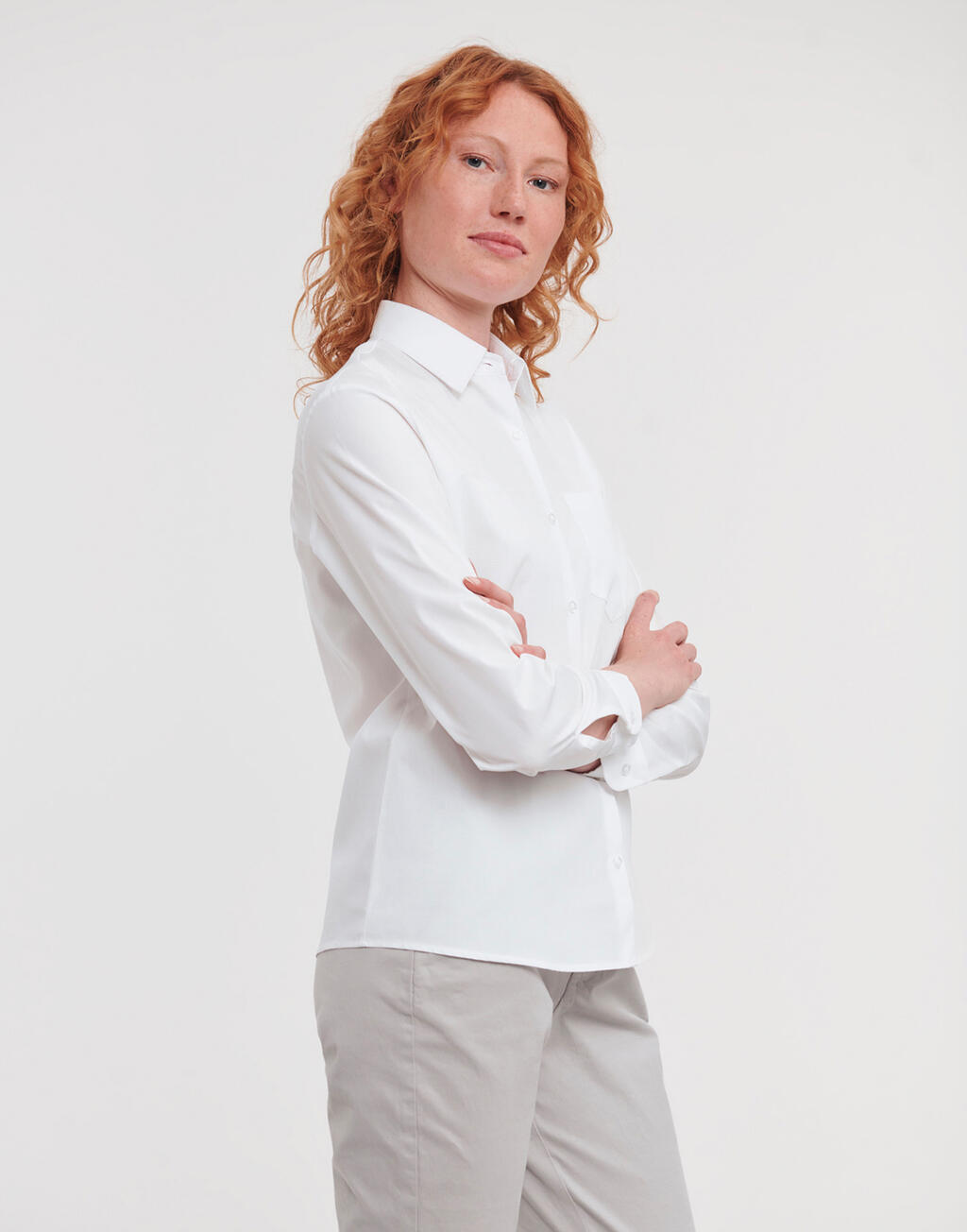 Poplin Blouse LS - Vue 2