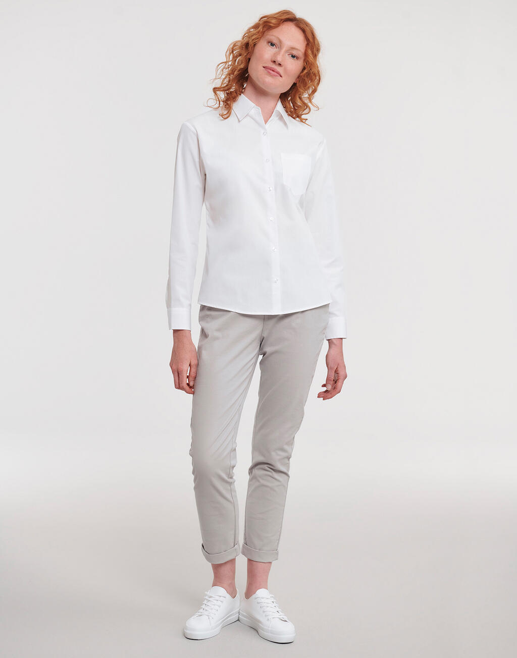 Poplin Blouse LS - Vue 3