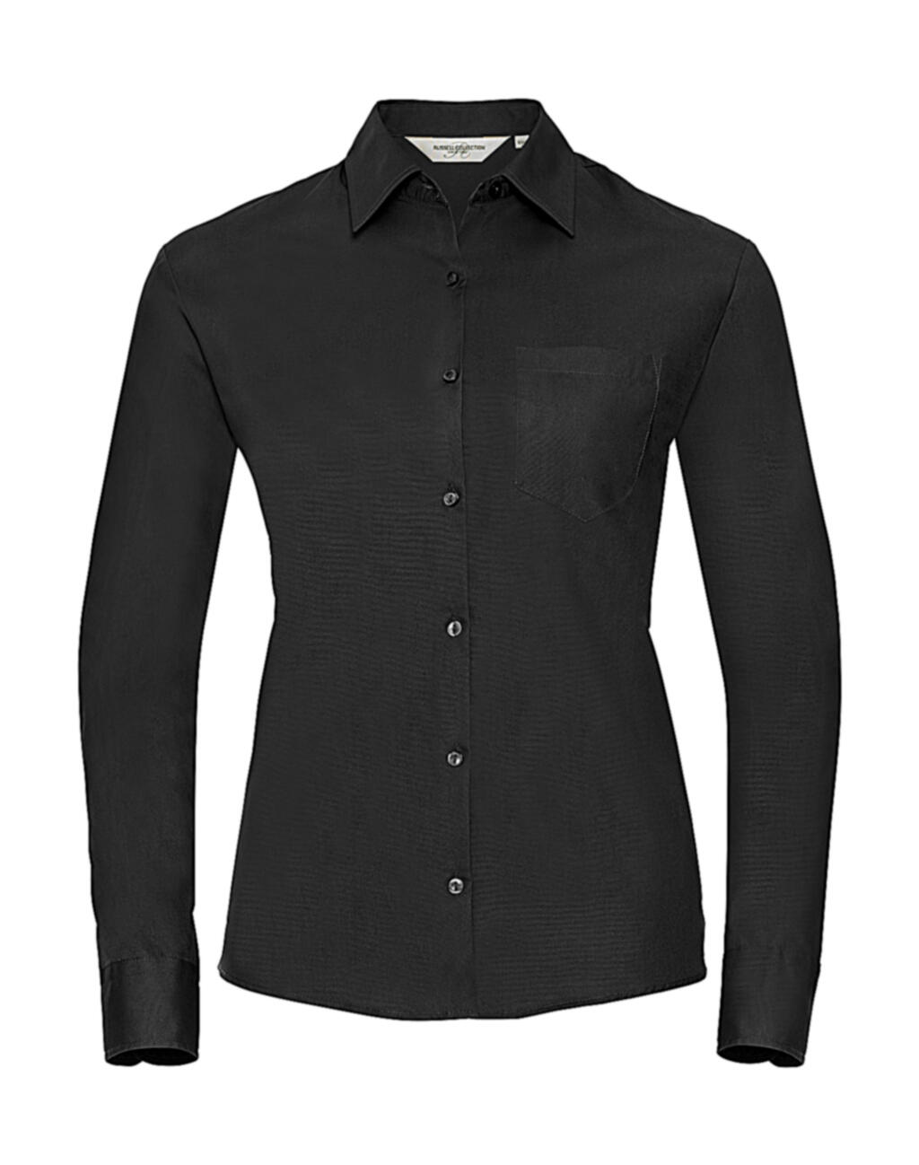 Poplin Blouse LS - Vue 5
