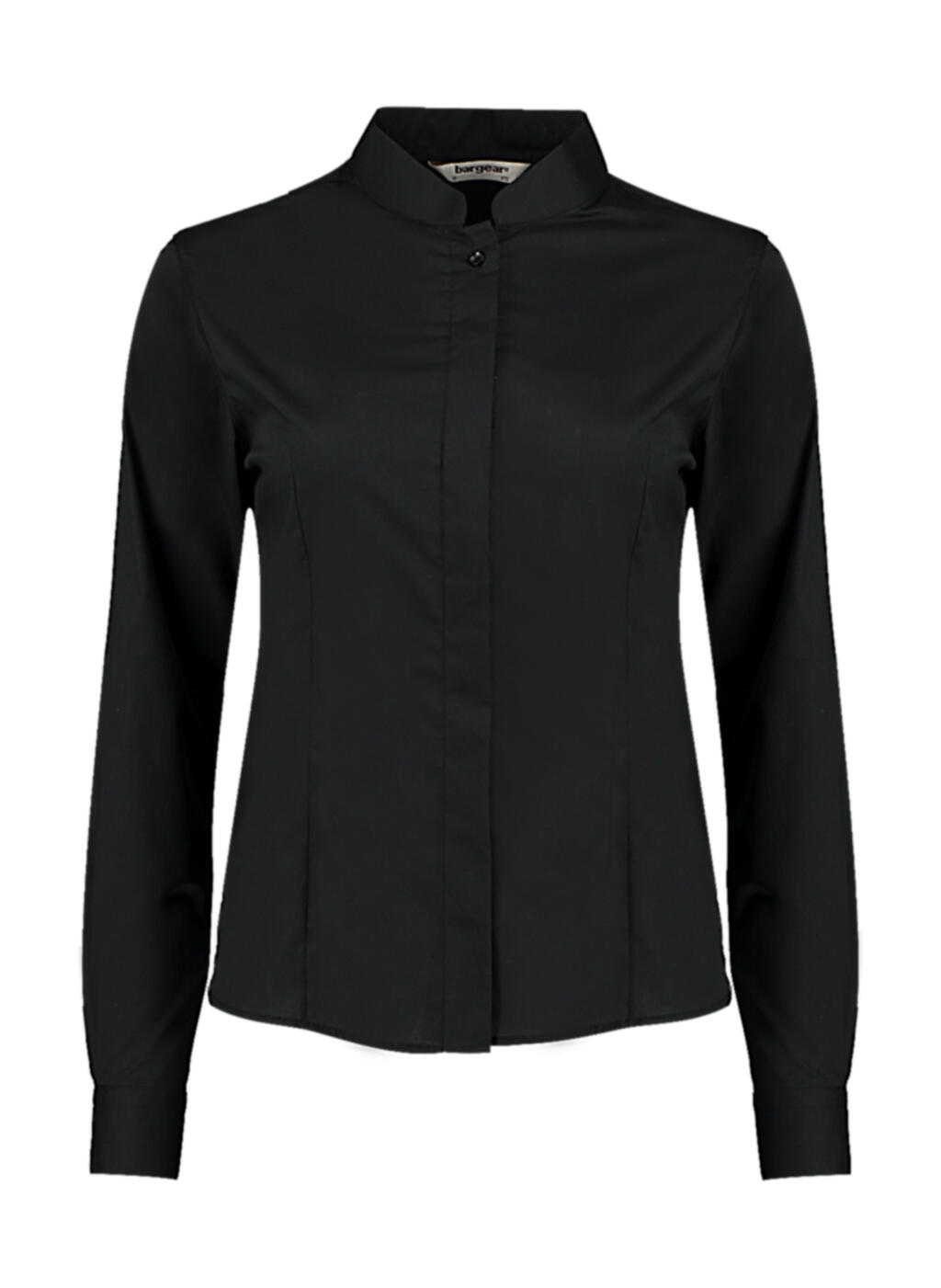 Women's Tailored Fit Mandarin Collar Shirt - Vue 2