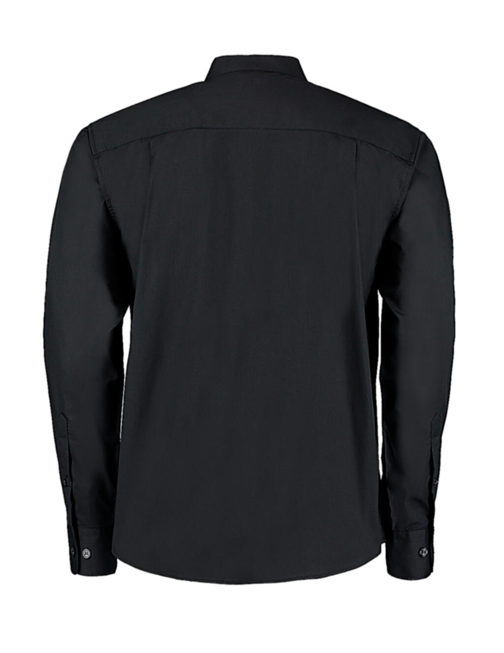 Tailored Fit Mandarin Collar Shirt - Vue 4
