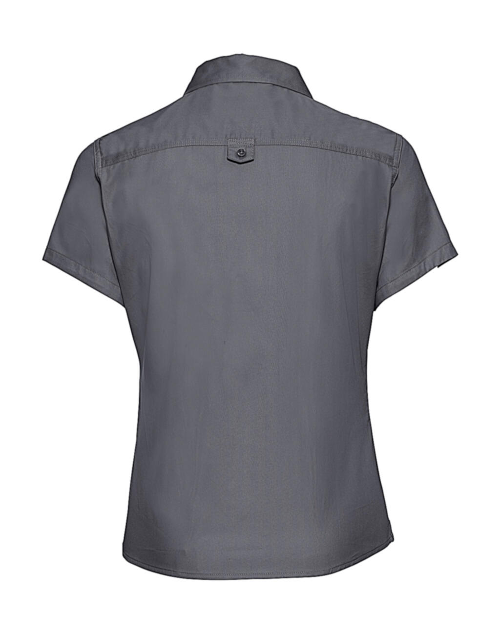 Ladies’ Short Sleeve Classic Twill Shirt - Vue 3