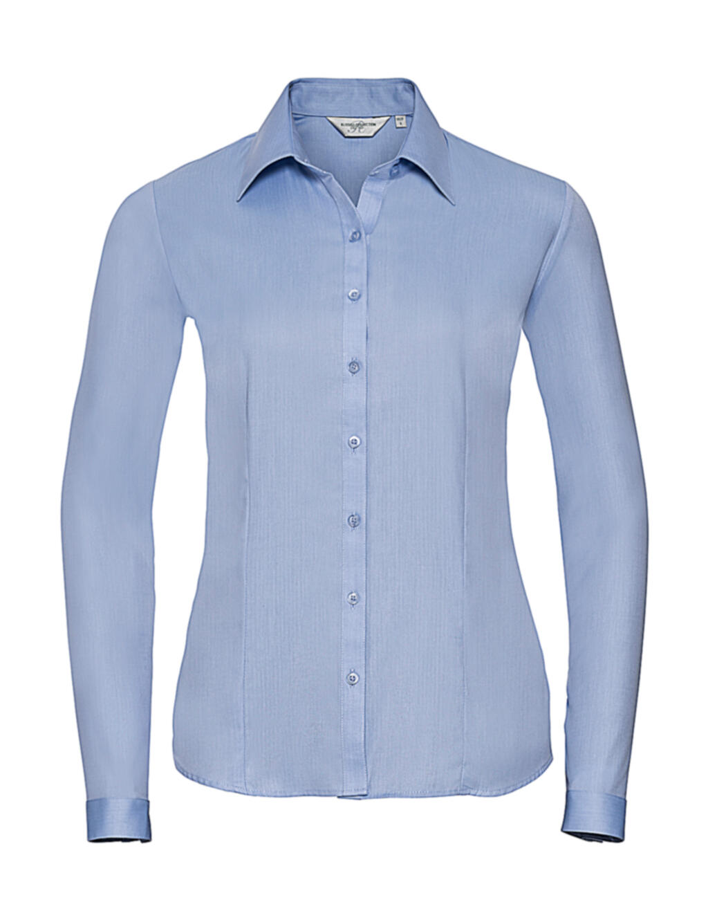 Ladies' LS Herringbone Shirt - Vue 5