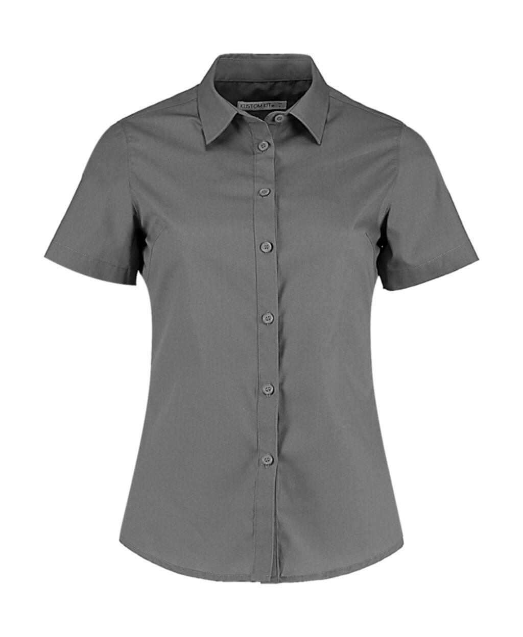 Women's Tailored Fit Poplin Shirt SSL - Vue 2