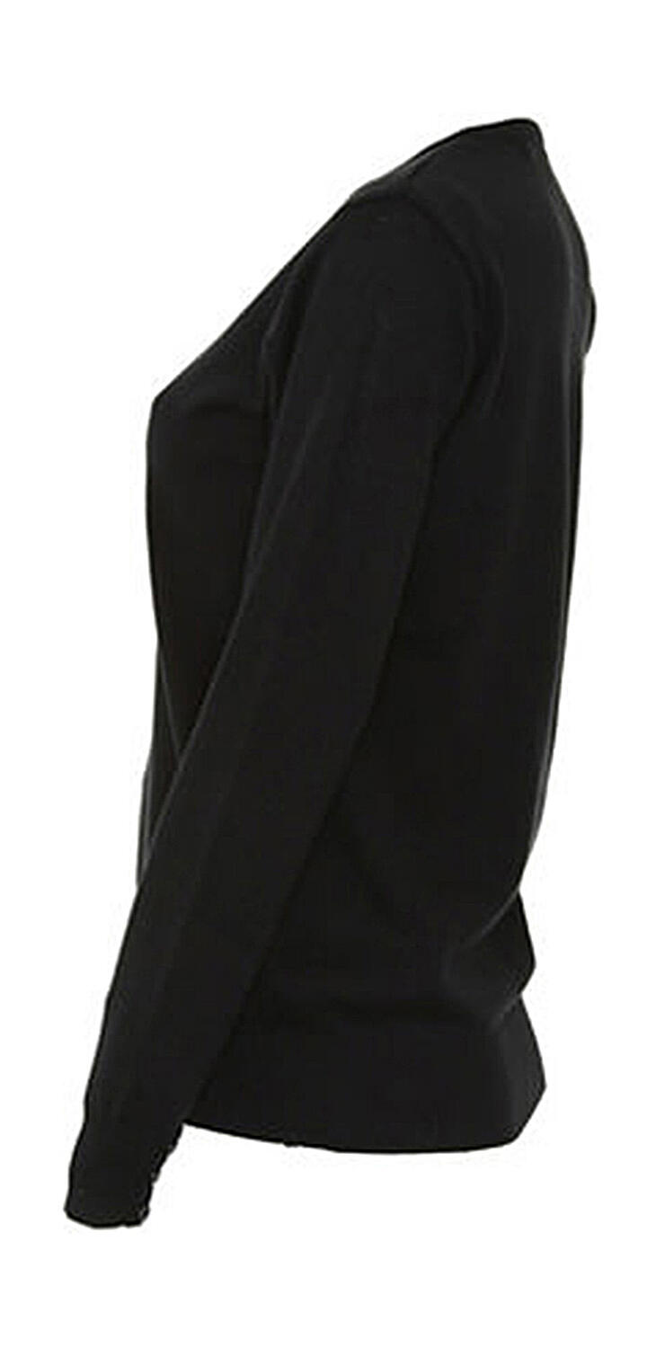 Women's Classic Fit Arundel Crew Neck Cardigan - Vue 4