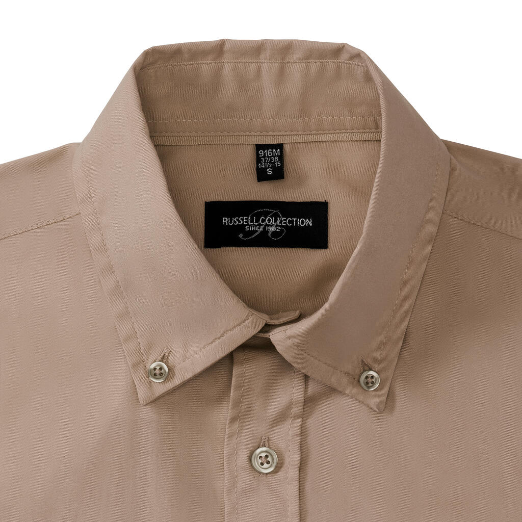 Long Sleeve Classic Twill Shirt - Vue 5