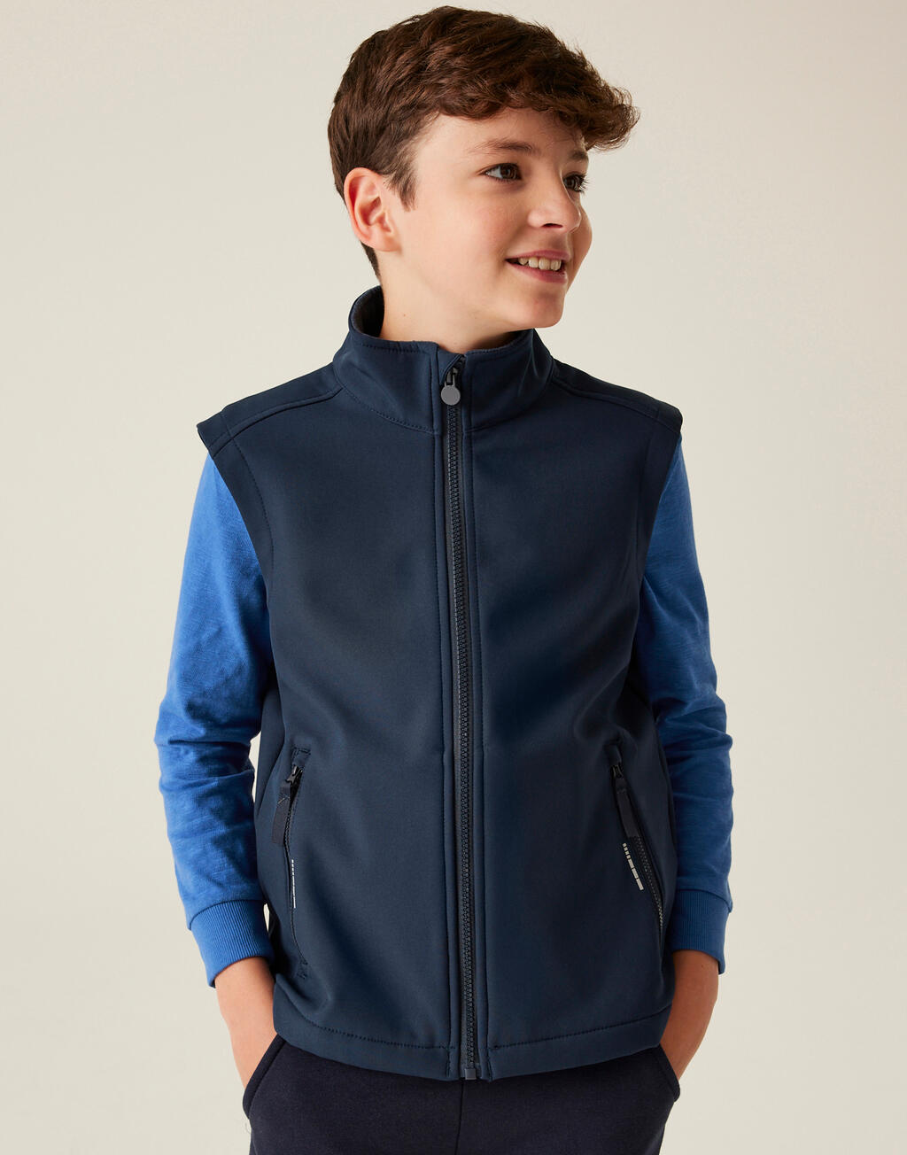 Junior Ablaze Softshell Bodywarmer - Vue 2