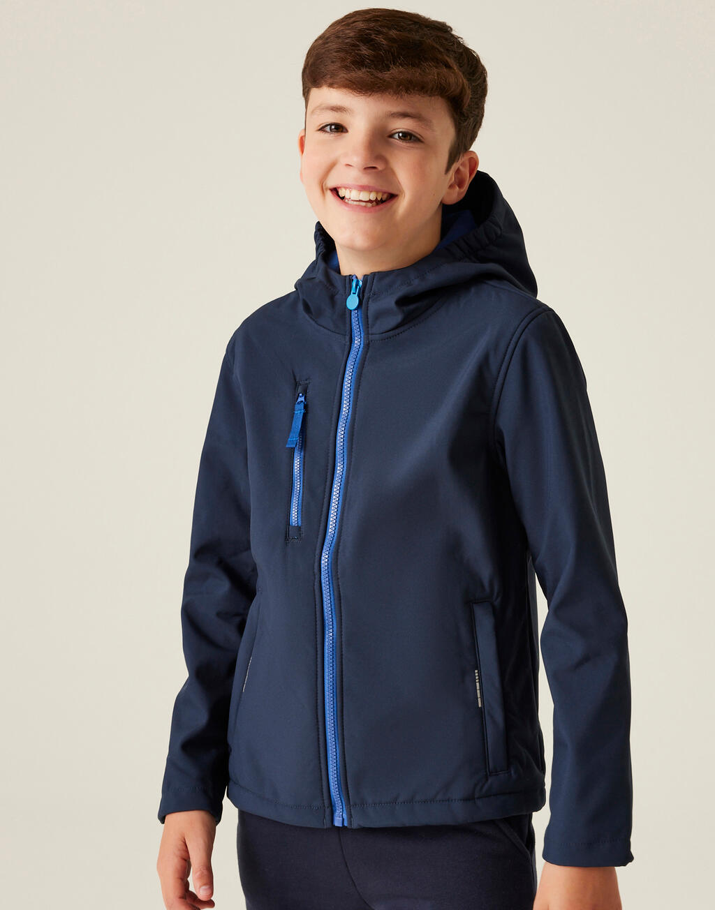 Junior Ablaze 3-Layer Hooded Softshell - Vue 2
