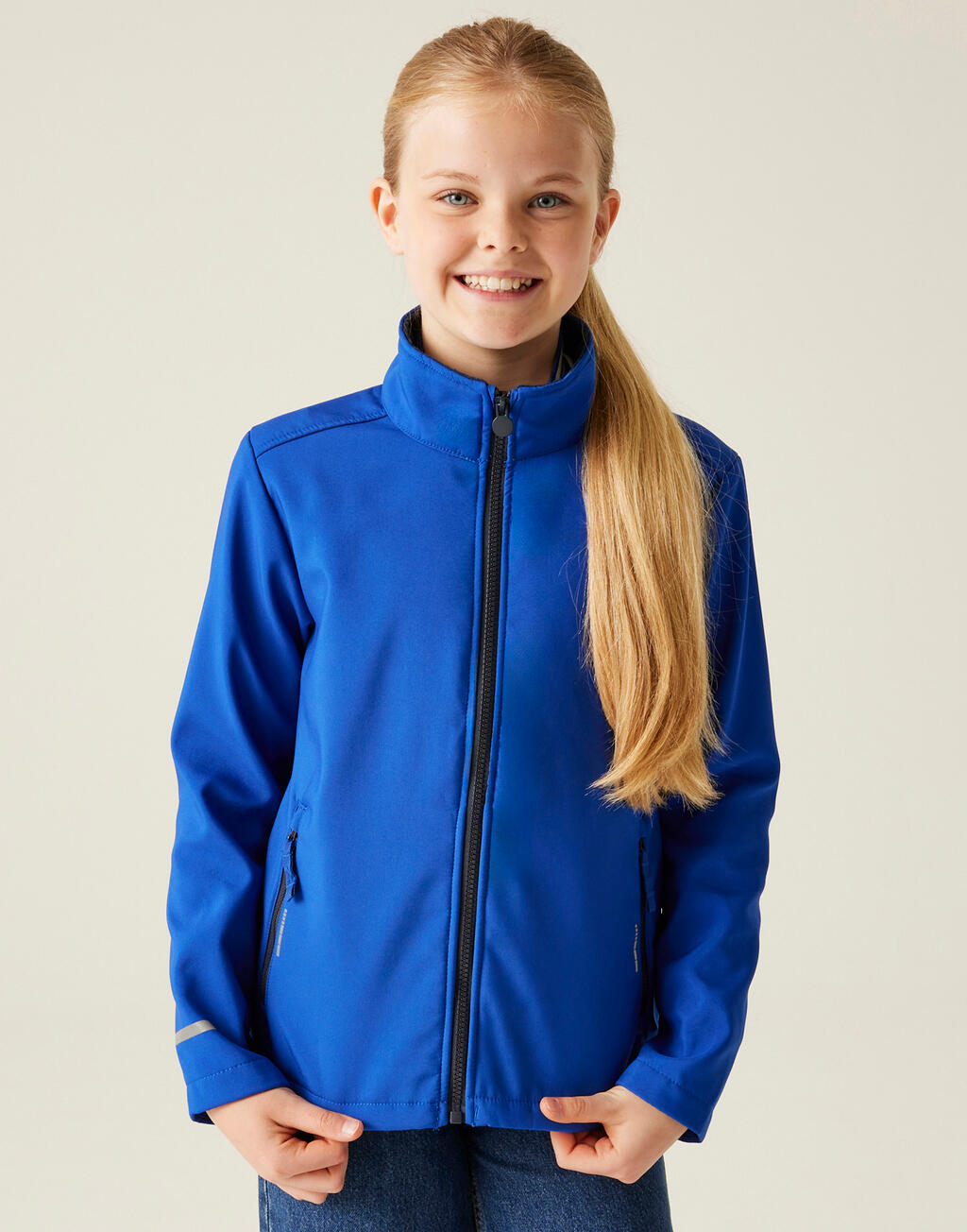 Junior Ablaze 2-Layer Softshell Jacket - Vue 2