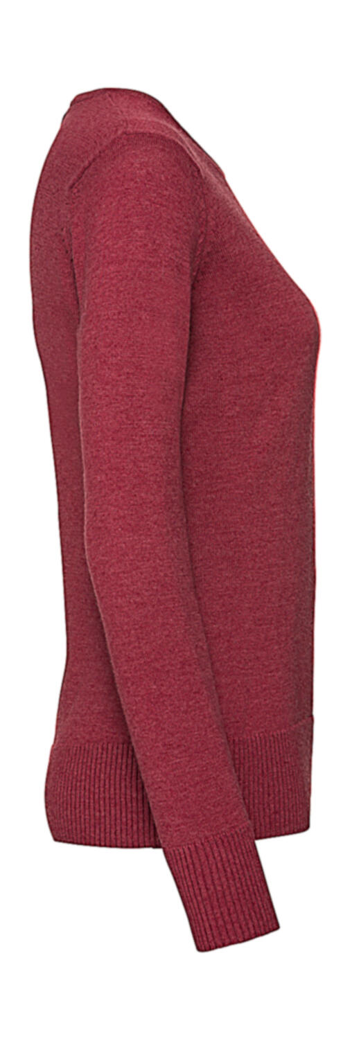 Ladies' Crew Neck Knitted Pullover - Vue 4