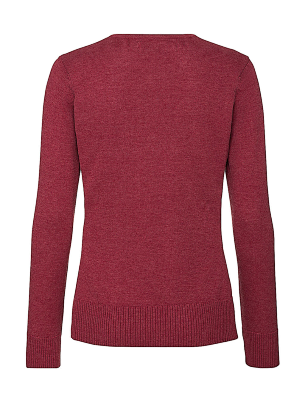 Ladies' Crew Neck Knitted Pullover - Vue 3