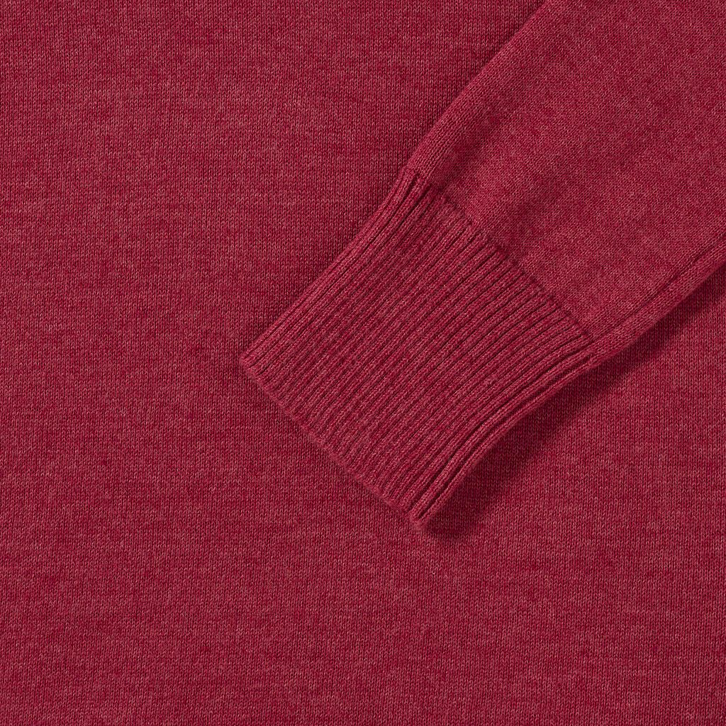 Ladies' Crew Neck Knitted Pullover - Vue 5