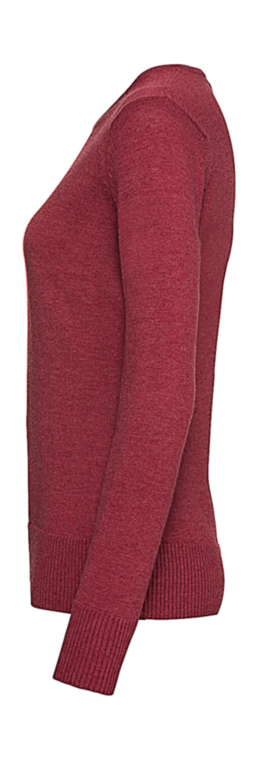 Ladies' Crew Neck Knitted Pullover - Vue 2