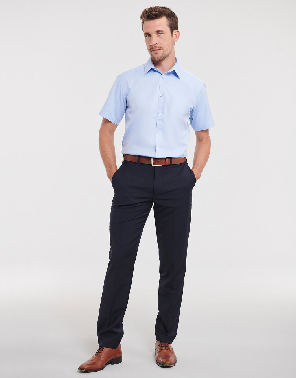 Men's Herringbone Shirt - Vue 3