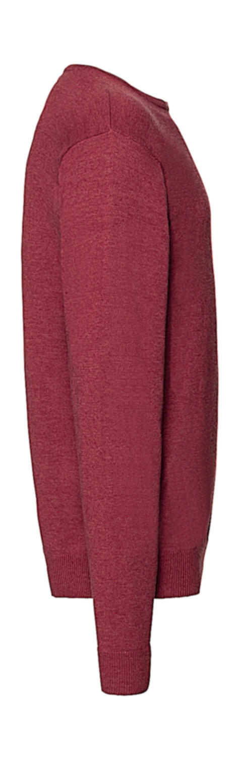 Men's Crew Neck Knitted Pullover - Vue 4