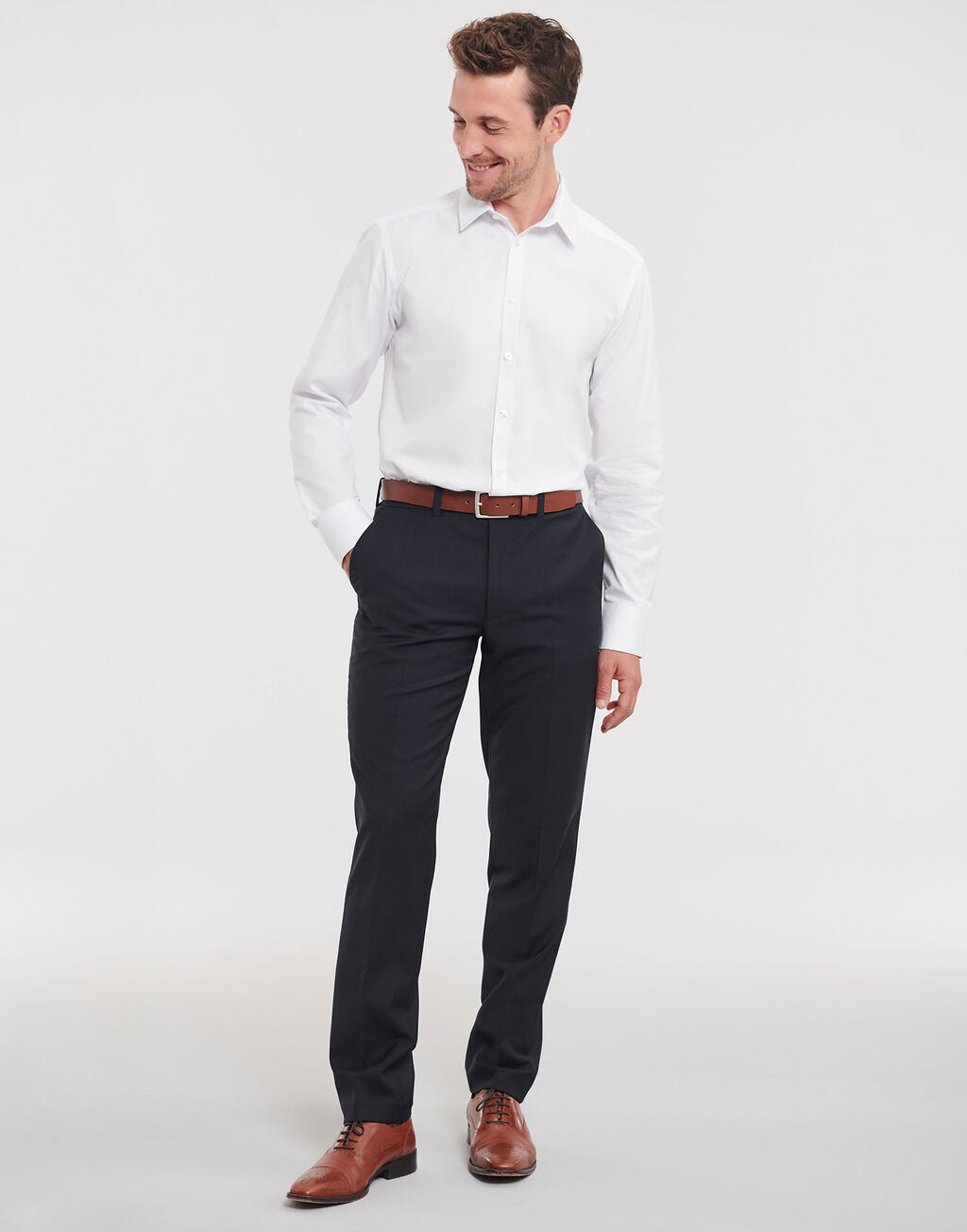 Men's LS Herringbone Shirt - Vue 3