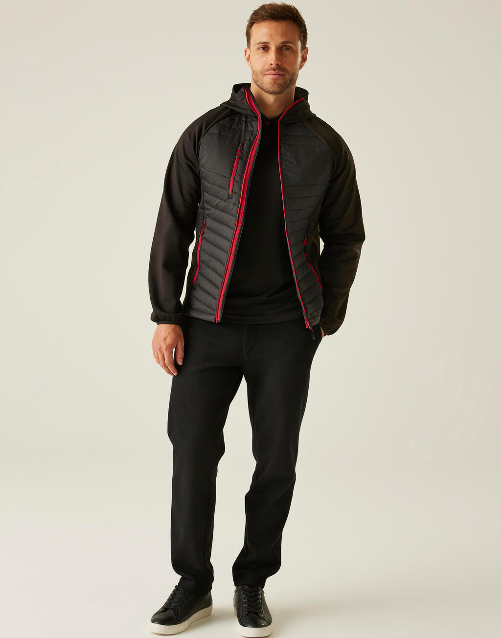 Men’s Navigate Hybrid Hooded Jacket - Vue 3