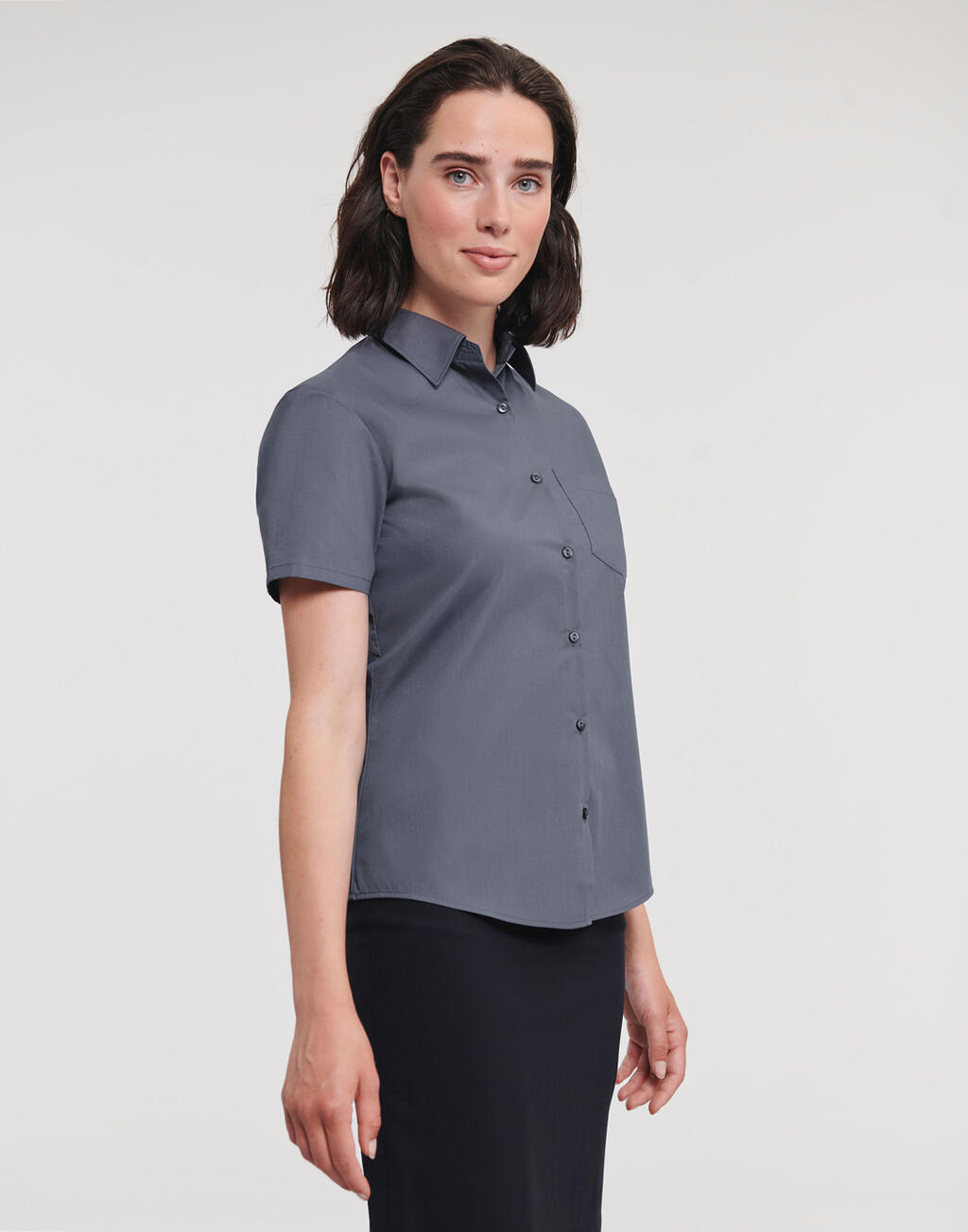 Ladies' Poplin Shirt - Vue 2