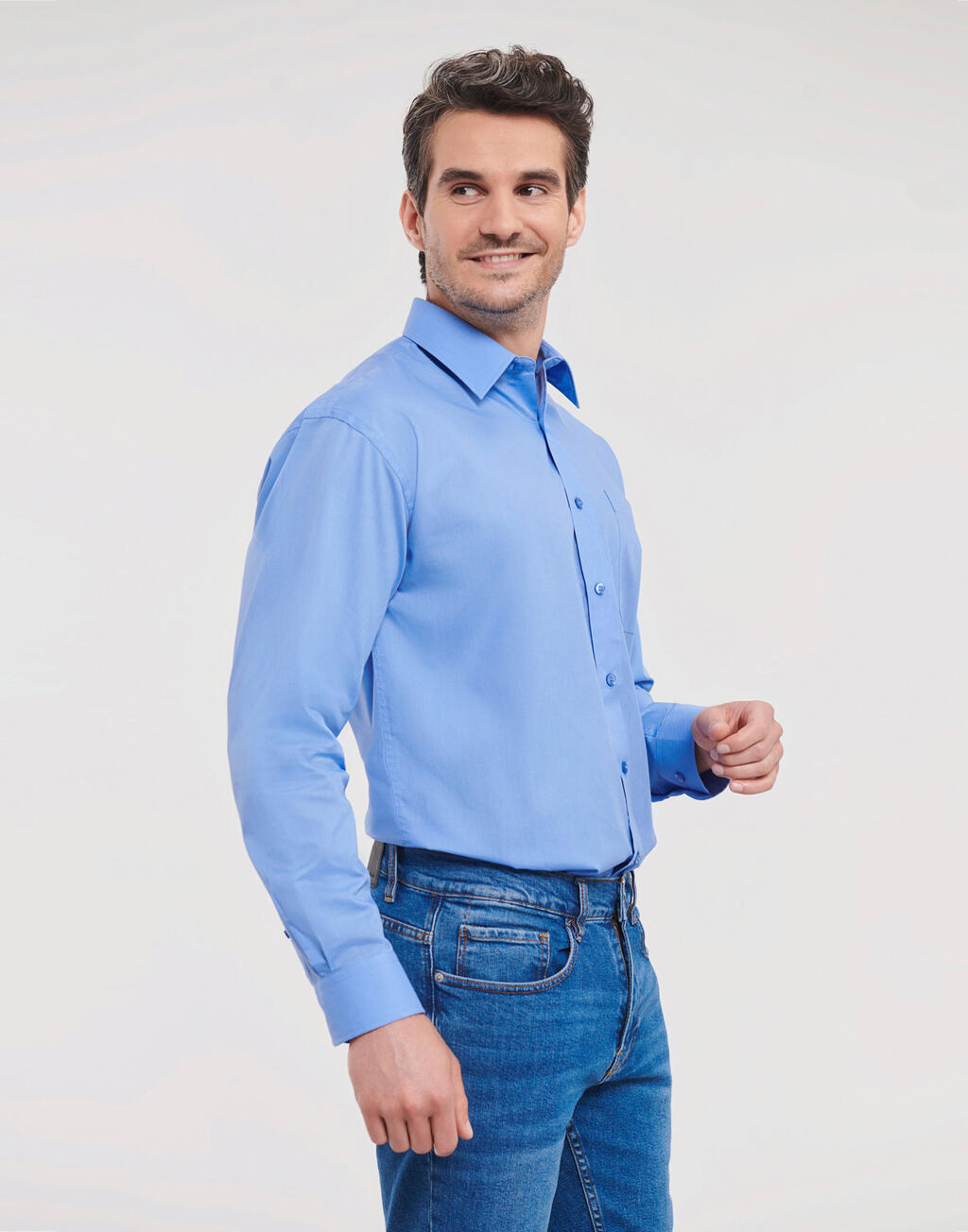 Poplin Shirt LS - Vue 2