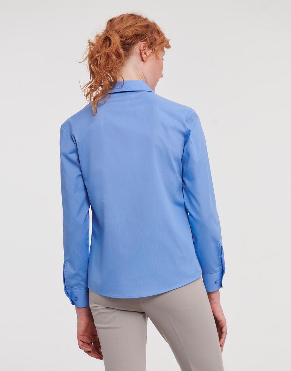 Ladies' LS Poplin Shirt - Vue 4