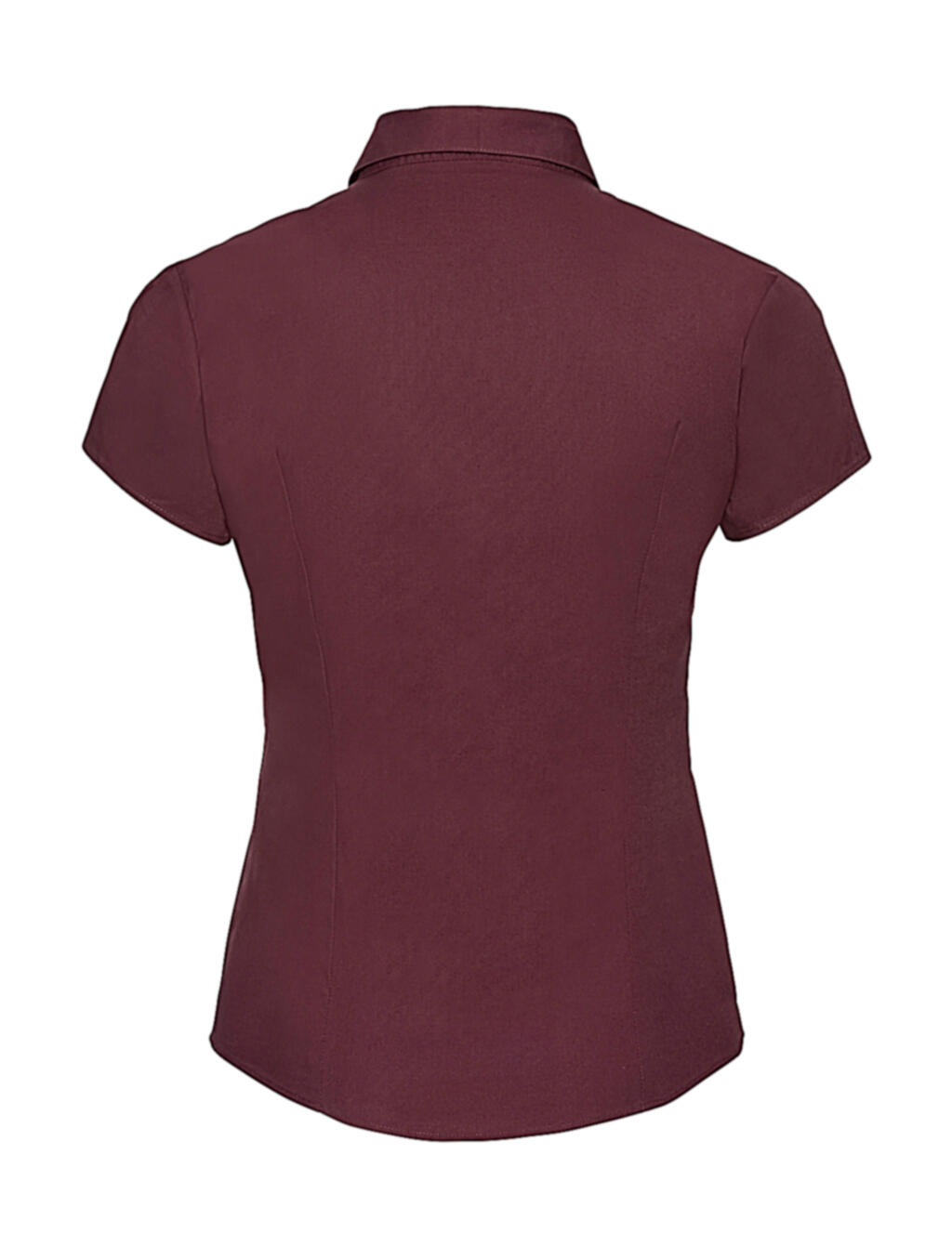 Fitted Short Sleeve Blouse - Vue 3