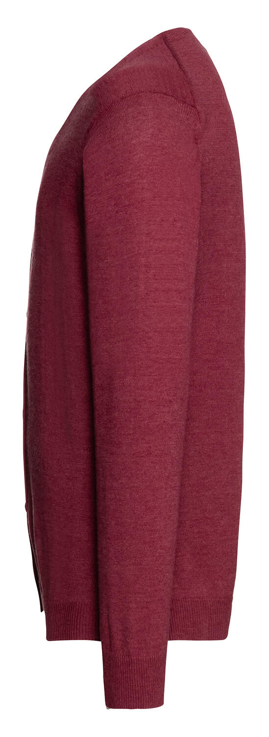 Men's V-Neck Knitted Cardigan - Vue 2
