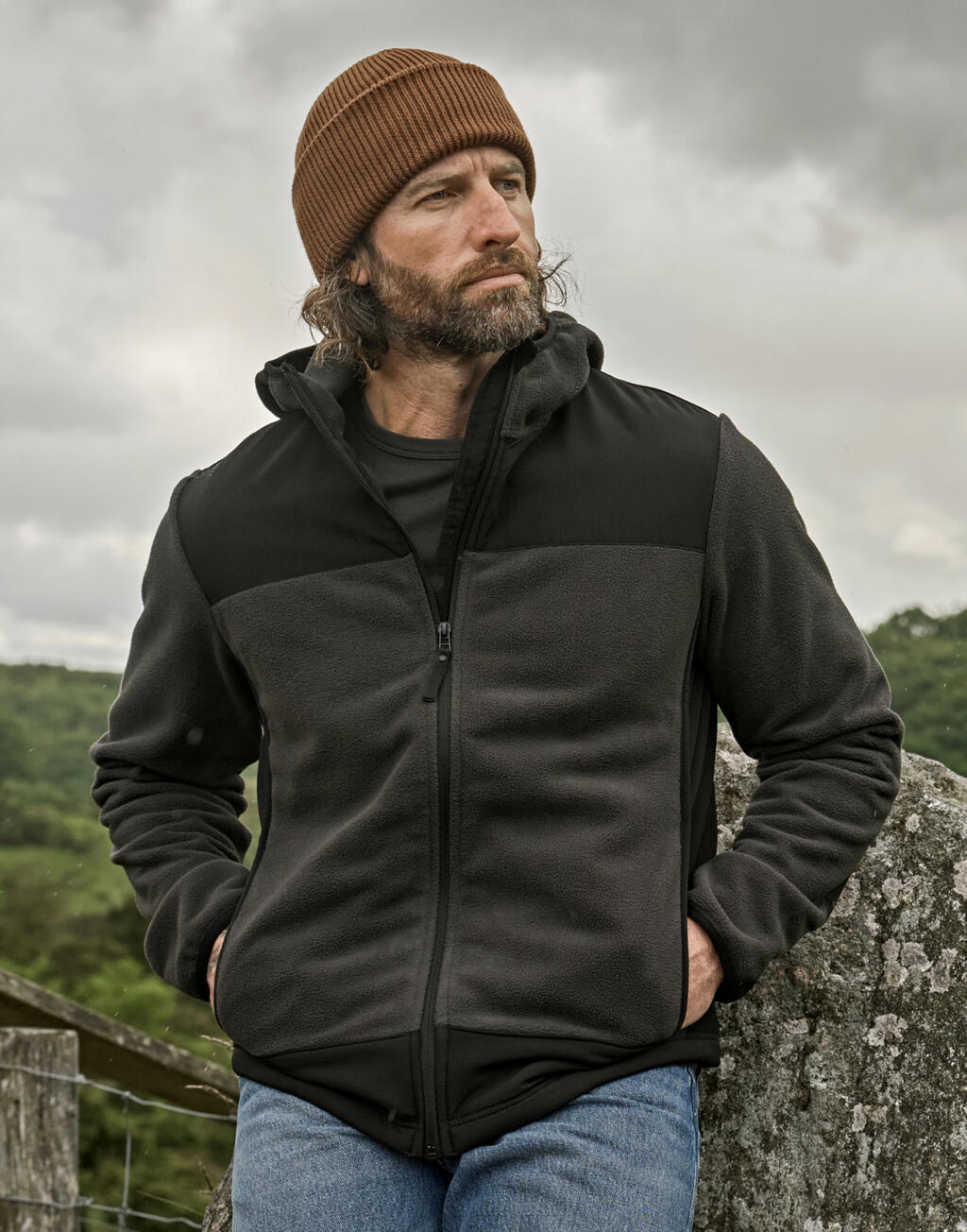 Mountain Hooded Fleece - Vue 2