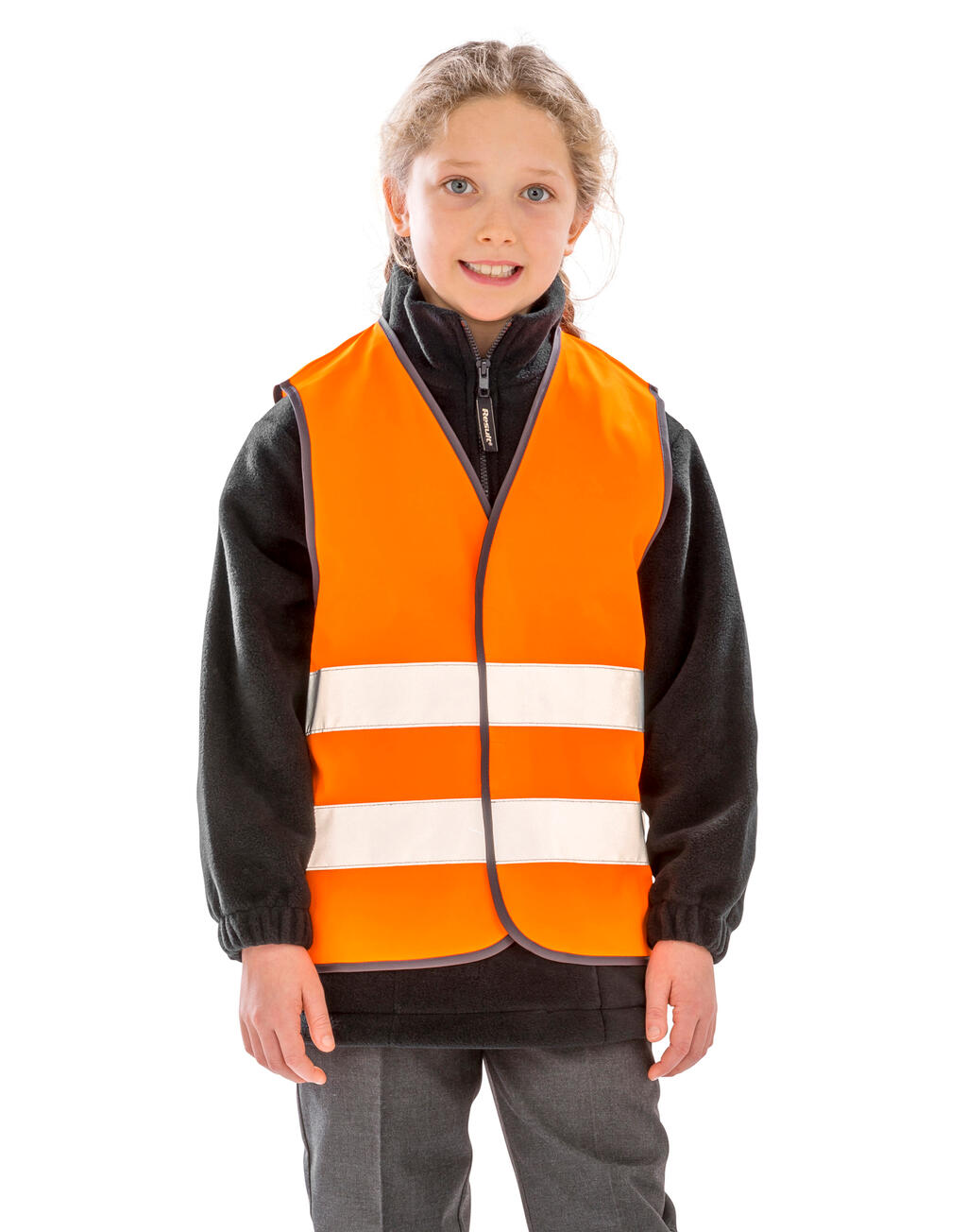 Junior Hi-Vis Safety Vest - Vue 2