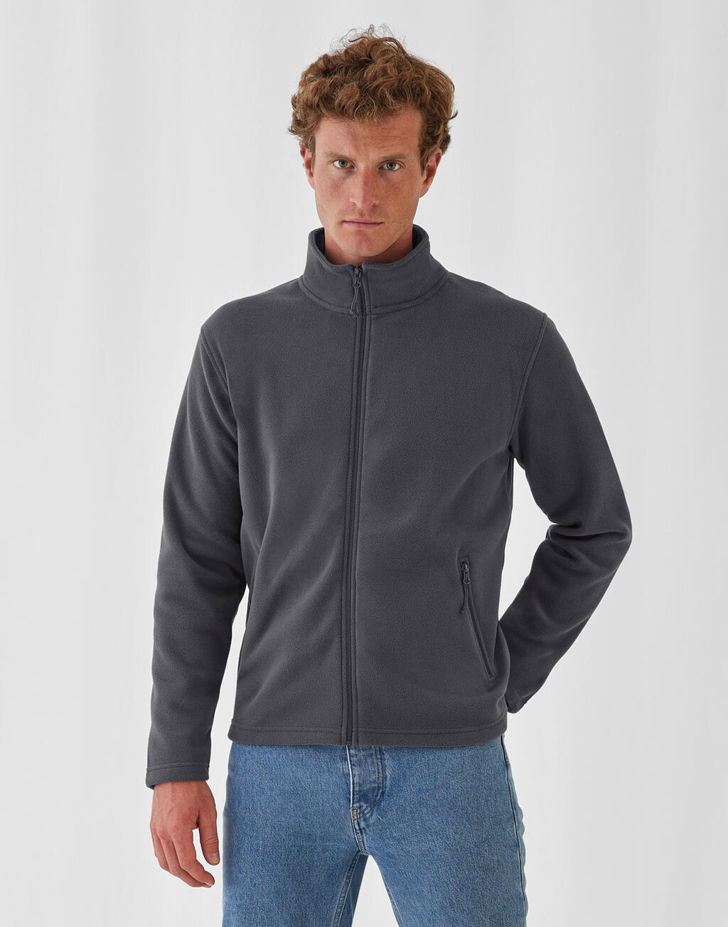 Polaire B&C ID.501 Micro Fleece, anti-boulochage 220 g/m²